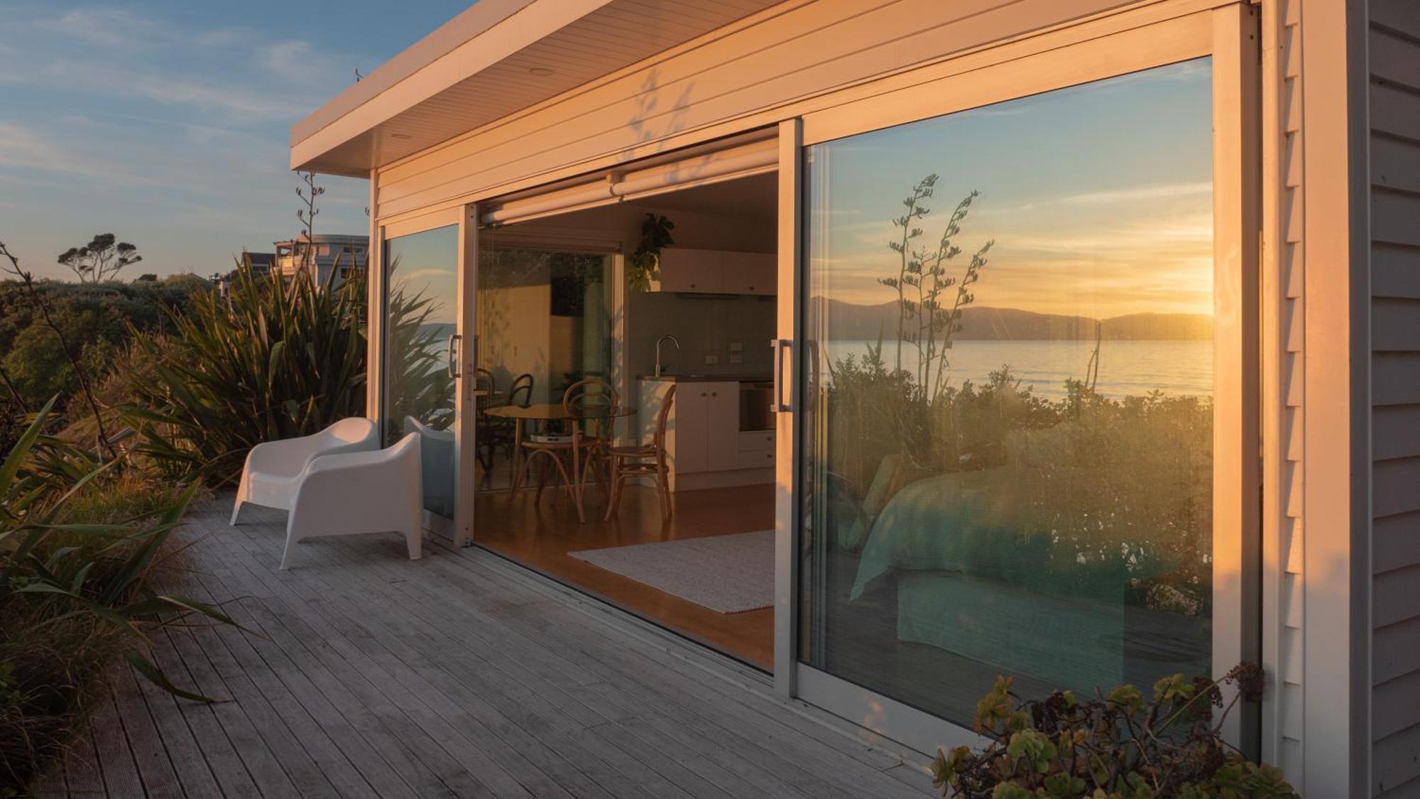 Seascapes Waterfront 3 Villa Paraparaumu Exteriör bild